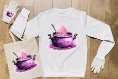 Watercolor Cauldron Sublimation PNG Clipart