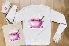 Watercolor Cauldron Sublimation PNG Clipart