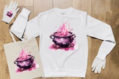 Watercolor Cauldron Sublimation PNG Clipart