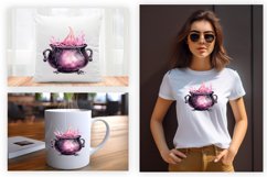 Watercolor Cauldron Sublimation PNG Clipart