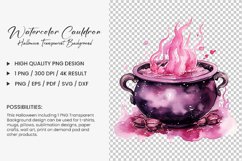 Watercolor Cauldron Sublimation PNG Clipart
