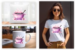 Watercolor Cauldron Sublimation PNG Clipart