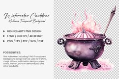 Watercolor Cauldron Sublimation PNG Clipart