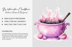 Watercolor Cauldron Sublimation PNG Clipart
