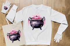 Watercolor Cauldron Sublimation PNG Clipart