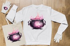 Watercolor Cauldron Sublimation PNG Clipart