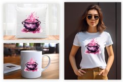 Watercolor Cauldron Sublimation PNG Clipart