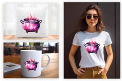 Watercolor Cauldron Sublimation PNG Clipart
