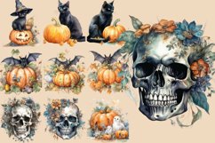 Christmas Valentines Halloween 4th July Clipart Bundle PNG Product Image 2