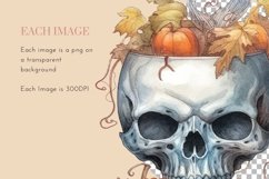 Halloween Watercolour Clipart PNG 41 Product Image 6