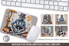 Mouse Pad Cowboy Skeleton Product Image 1