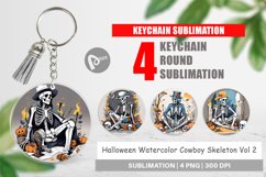 Keychain Cowboy Skeleton Product Image 1