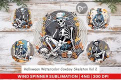 Wind Spinner Cowboy Skeleton Product Image 1