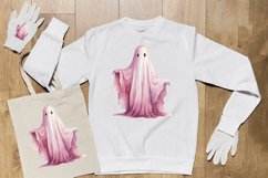 Watercolor Ghost Sublimation Clipart Design