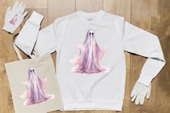 Watercolor Ghost Sublimation Clipart Design