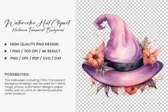 Watercolor Hat Clipart PNG Design