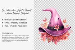 Watercolor Hat Clipart PNG Design