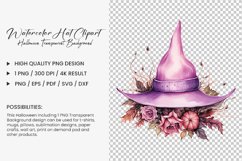 Watercolor Hat Clipart PNG Design