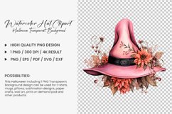 Watercolor Hat Clipart PNG Design