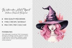 Watercolor Hat Clipart PNG Design