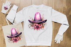 Watercolor Hat Clipart PNG Design