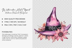 Watercolor Hat Clipart PNG Design