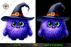 Halloween Monster Sticker, Halloween Monster Sublimation Product Image 2