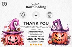 Halloween Watercolor pumpkin carving Sublimation PNG Clipart