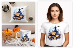 Halloween Watercolor sublimation