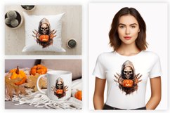 Halloween Watercolor sublimation