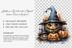 halloween watercolor sublimation design