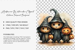 halloween watercolor sublimation design