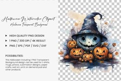 halloween watercolor sublimation design