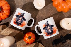 Watercolor Witch Clipart PNG Design