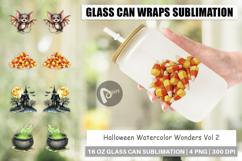 Halloween Wonders Glass Can Product Image 1