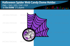 Spooky Spider web candy dome holder Product Image 2