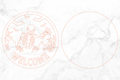 Halloween Welcome Laser Cut SVG Product Image 3