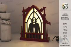 Halloween Window Lanterns Bundle Lasercut. Halloween SVG Product Image 2