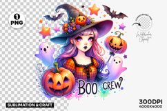  halloween witch boo crew png, boo crew clipart design, halloween spooky squad png, halloween witch party clipart, boo crew sublimation png, halloween witchcraft art, halloween witch cute design, halloween printable witch png, halloween crew illustration,