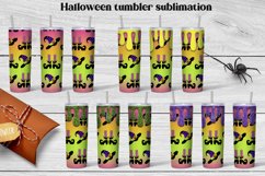 Halloween tumbler sublimation | Tumbler design wrap Product Image 1