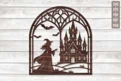 Halloween Witch Castle SVG Product Image 1