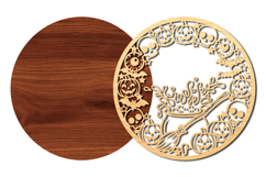 Halloween Witch Cauldron SVG Laser Cut File Product Image 4