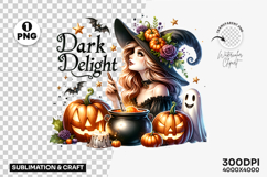 Halloween clipart, October magic PNG, witch hat, mystical Halloween clipart, Halloween PNG, Clipart 