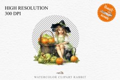 Witch Girl Cauldron Poison clipart, halloween character orange Pumpkin Girl art, young lady Halloween Witch Girl Cauldron Poison Pumpkin Clipart PNG Art Tale Art Image Watercolor Transparent Print illustration sublimation creepy printable digital