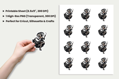 Halloween Sticker, Witch Sticker, Witch Girl Pipe PNG, Retro Witch Sticker, Halloween PNG, Gothic Witch Girl PNG, Spooky Sticker Design, Vintage Halloween Sticker, Printable Halloween Stickers, Cricut Halloween Design