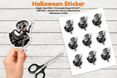 Halloween Sticker, Witch Sticker, Witch Girl Pipe PNG, Retro Witch Sticker, Halloween PNG, Gothic Witch Girl PNG, Spooky Sticker Design, Vintage Halloween Sticker, Printable Halloween Stickers, Cricut Halloween Design