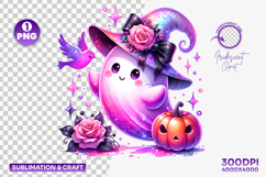 halloween witch hat pumpkin ghost png, halloween ghost pumpkin clipart, kawaii witch ghost design, halloween pastel ghost pumpkin art, spooky cute ghost printable, halloween pumpkin ghost illustration, witch hat ghost halloween png, halloween magical ghos