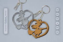 Halloween Keychain SVG Product Image 1