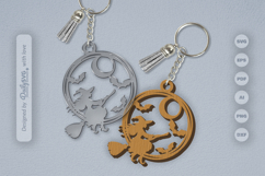 Halloween Keychain SVG Product Image 1