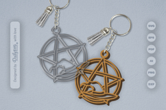 Halloween Keychain SVG Product Image 2